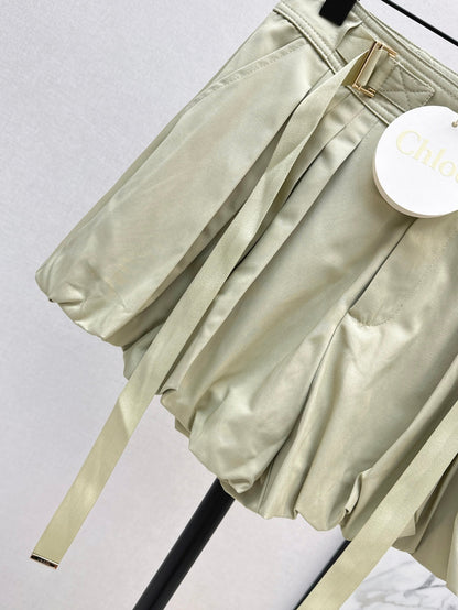 Cho 25ss ruffle short