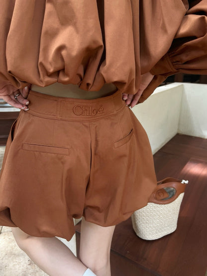 Cho 25ss ruffle short