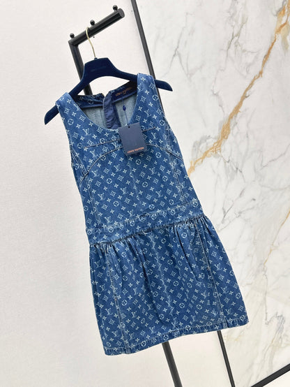 Louis 25ss denim dress