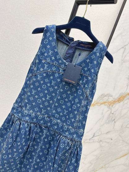 Louis 25ss denim dress