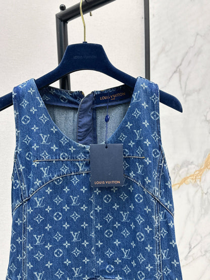 Louis 25ss denim dress