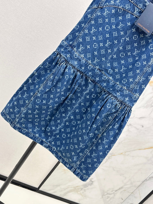 Louis 25ss denim dress
