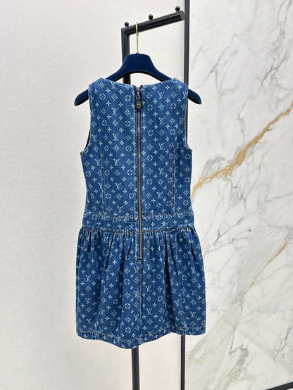 Louis 25ss denim dress