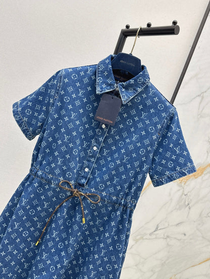 Louis 25ss denim dress