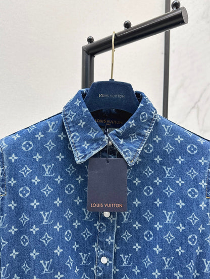 Louis 25ss denim dress