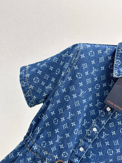 Louis 25ss denim dress