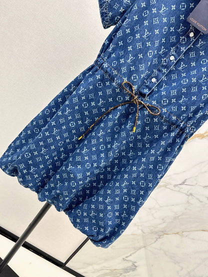 Louis 25ss denim dress