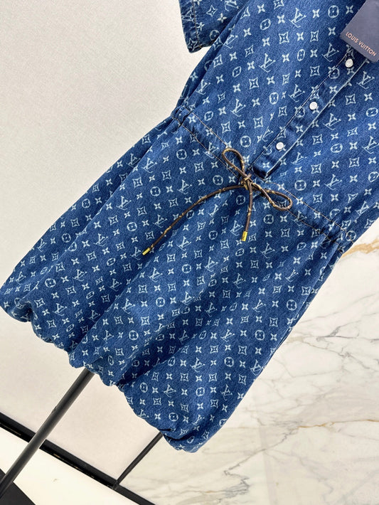 Louis 25ss denim dress