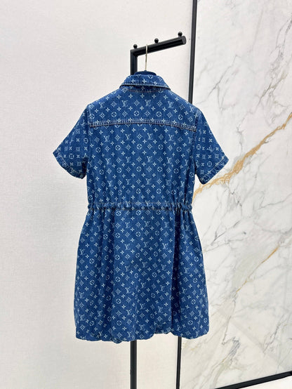 Louis 25ss denim dress
