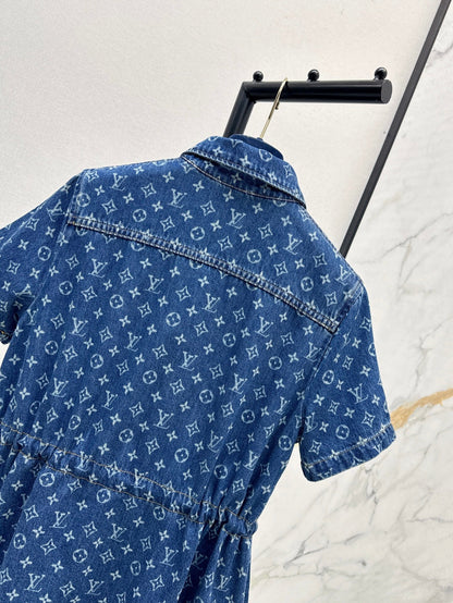 Louis 25ss denim dress