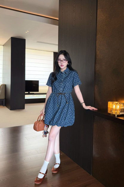 Louis 25ss denim dress