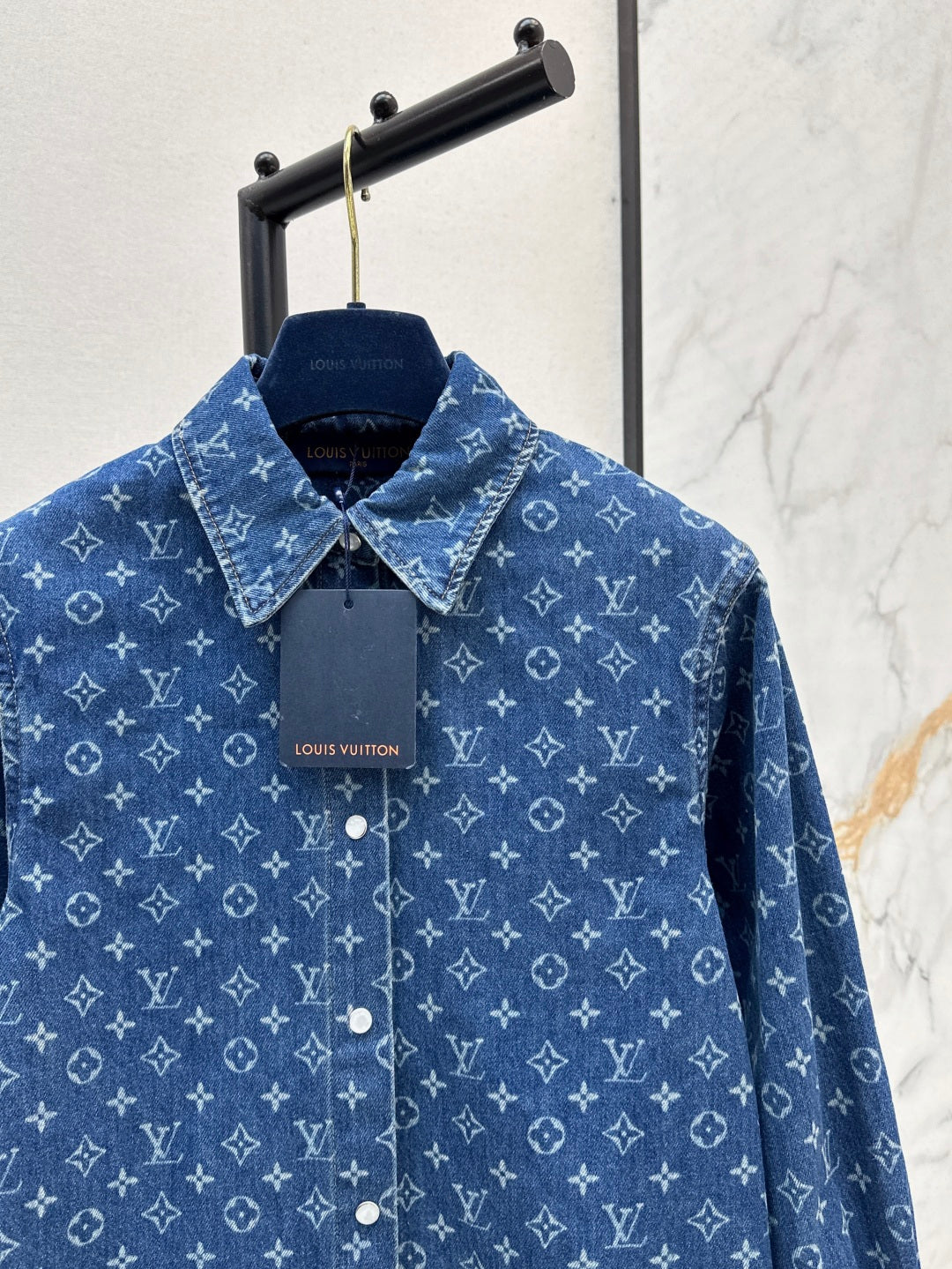 Louis 25ss denim shirt