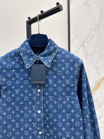 Louis 25ss denim shirt