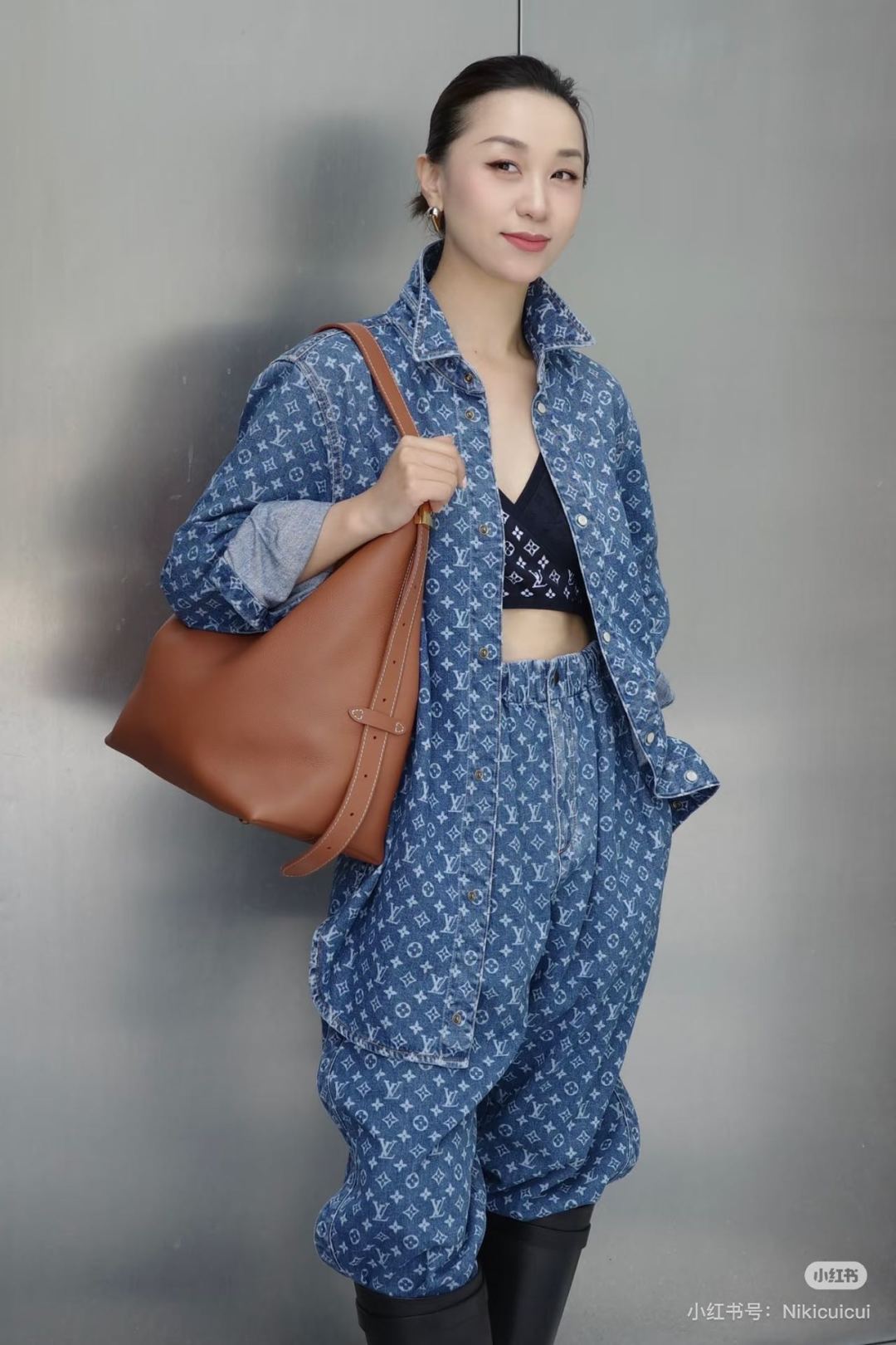 Louis 25ss denim shirt