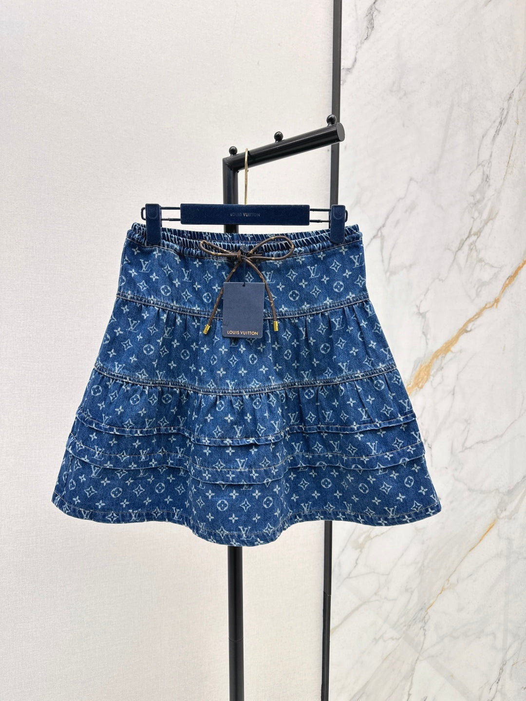 Louis 25ss denim skirt