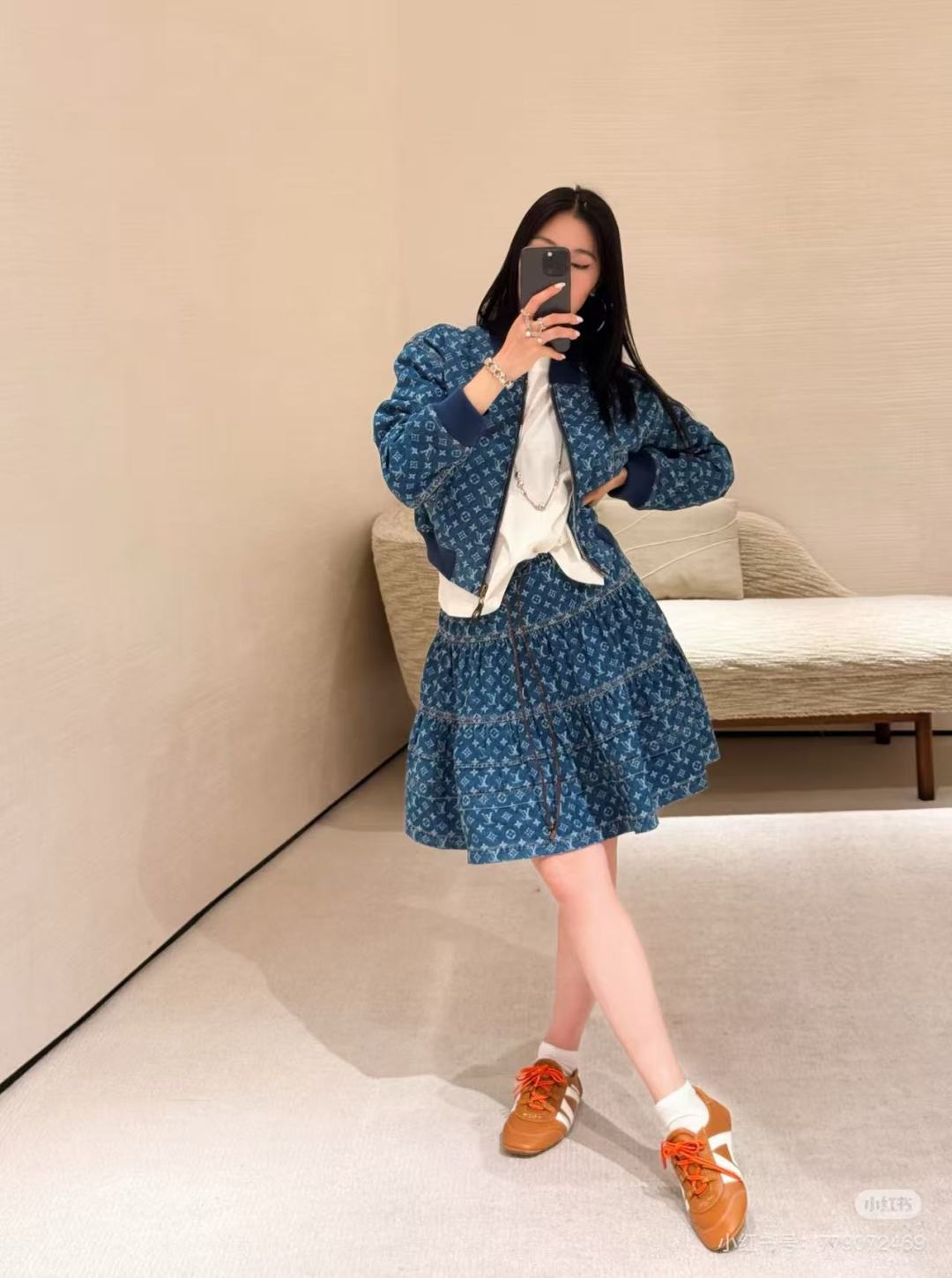 Louis 25ss denim jacket
