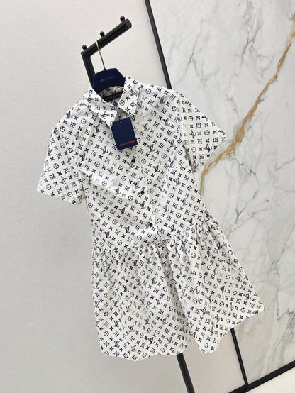 Louis 25fw print dress