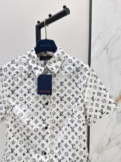 Louis 25fw print dress