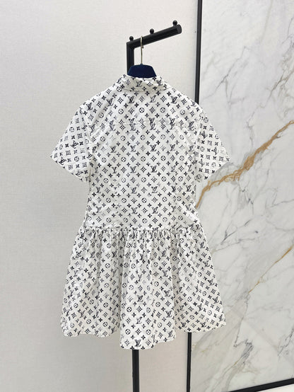 Louis 25fw print dress