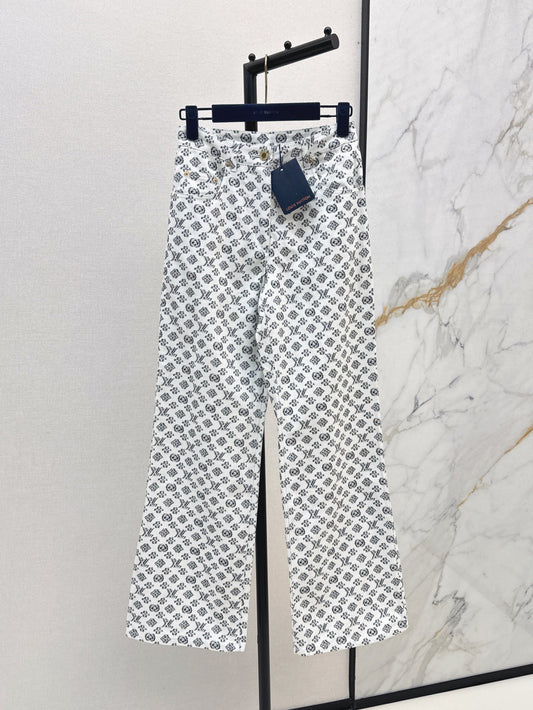 Louis 25fw jacquard jeans