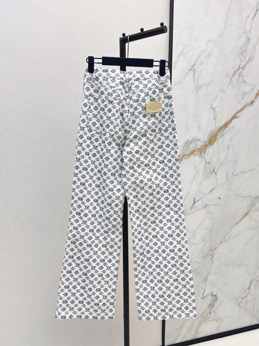 Louis 25fw jacquard jeans