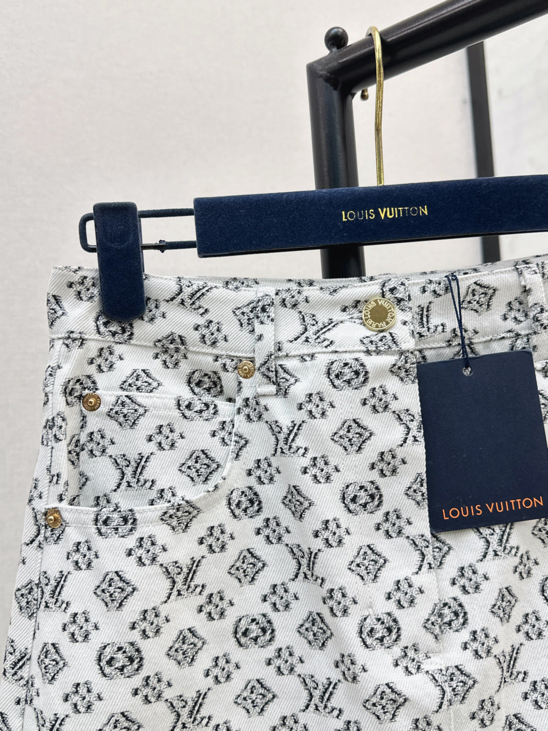 Louis 25fw jacquard skirt