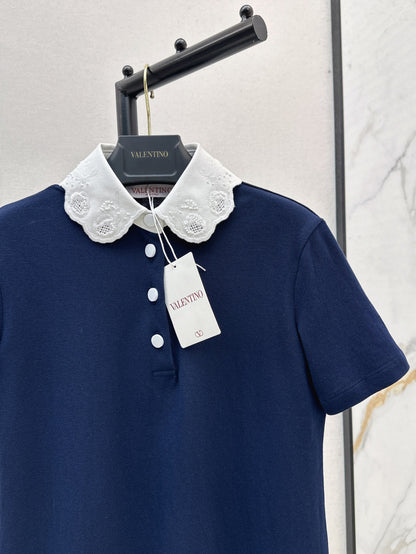 Valen 25ss embroidered dress