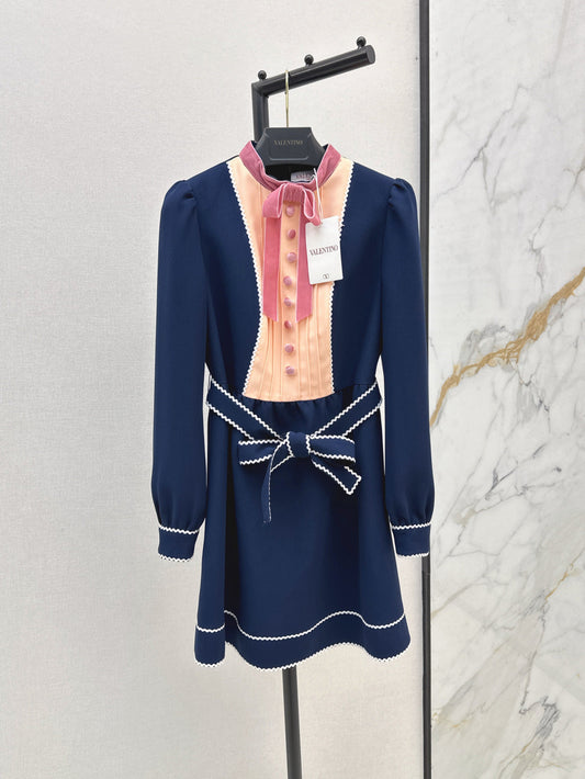 Valen 25fw embroidered dress