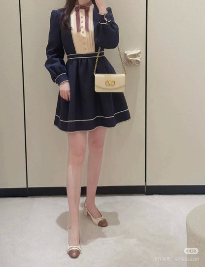 Valen 25fw embroidered dress