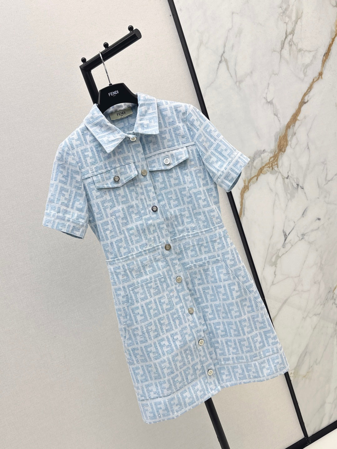 Fend 25fw jacquard dress