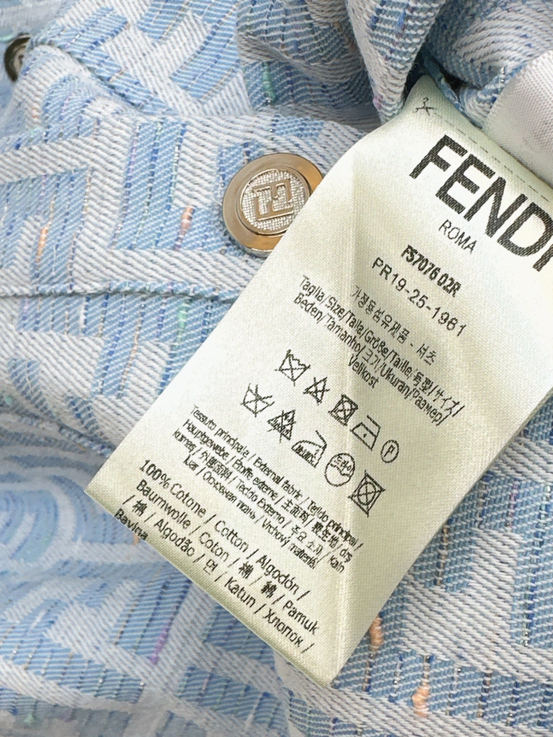 Fend 25fw jacquard dress