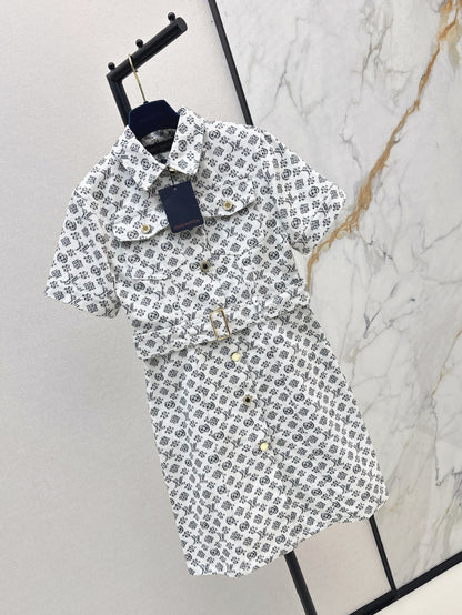 Louis 25fw jacquard dress