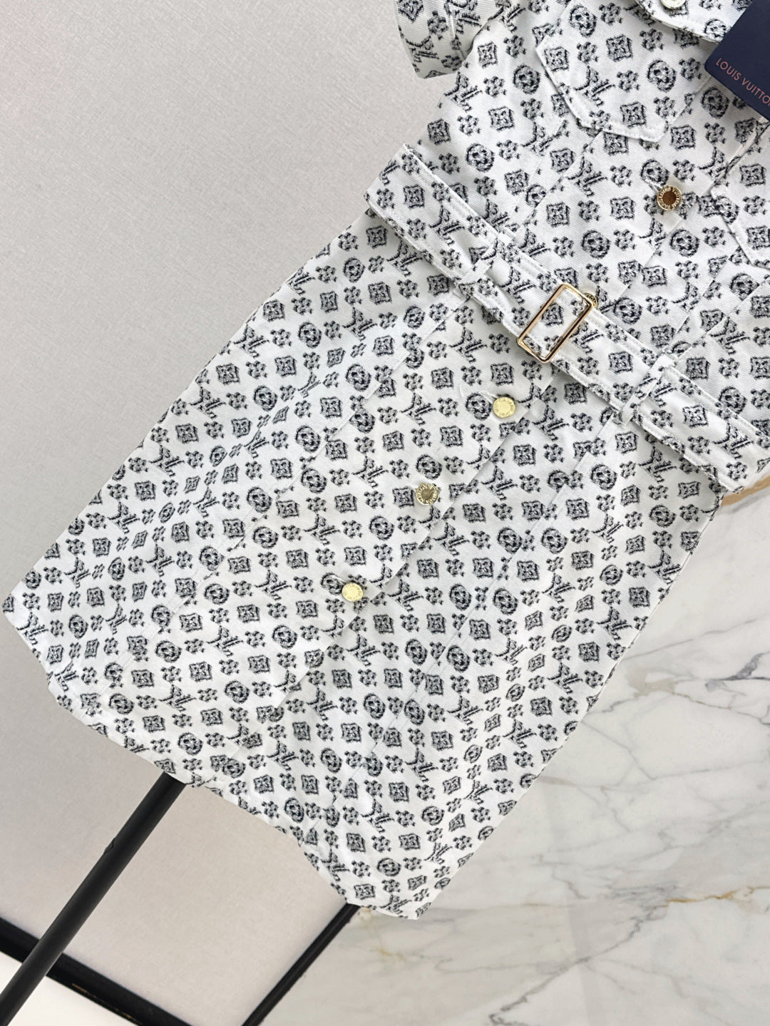 Louis 25fw jacquard dress