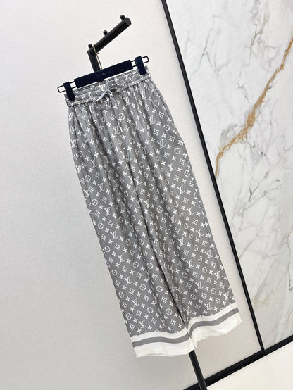Louis 25ss silk pants