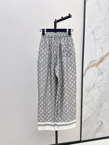 Louis 25ss silk pants