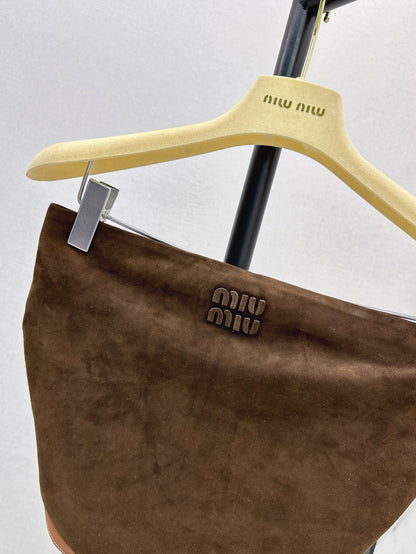 Miu 25ss suede tube top