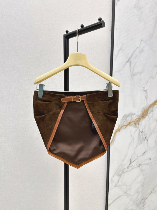 Miu 25ss suede tube top