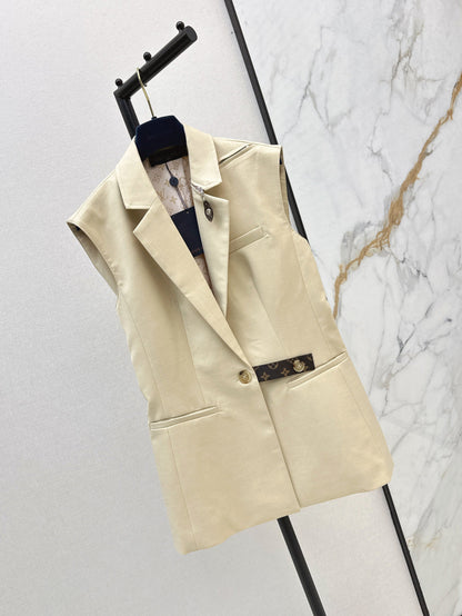 Louis 25fw sleeveless jacket