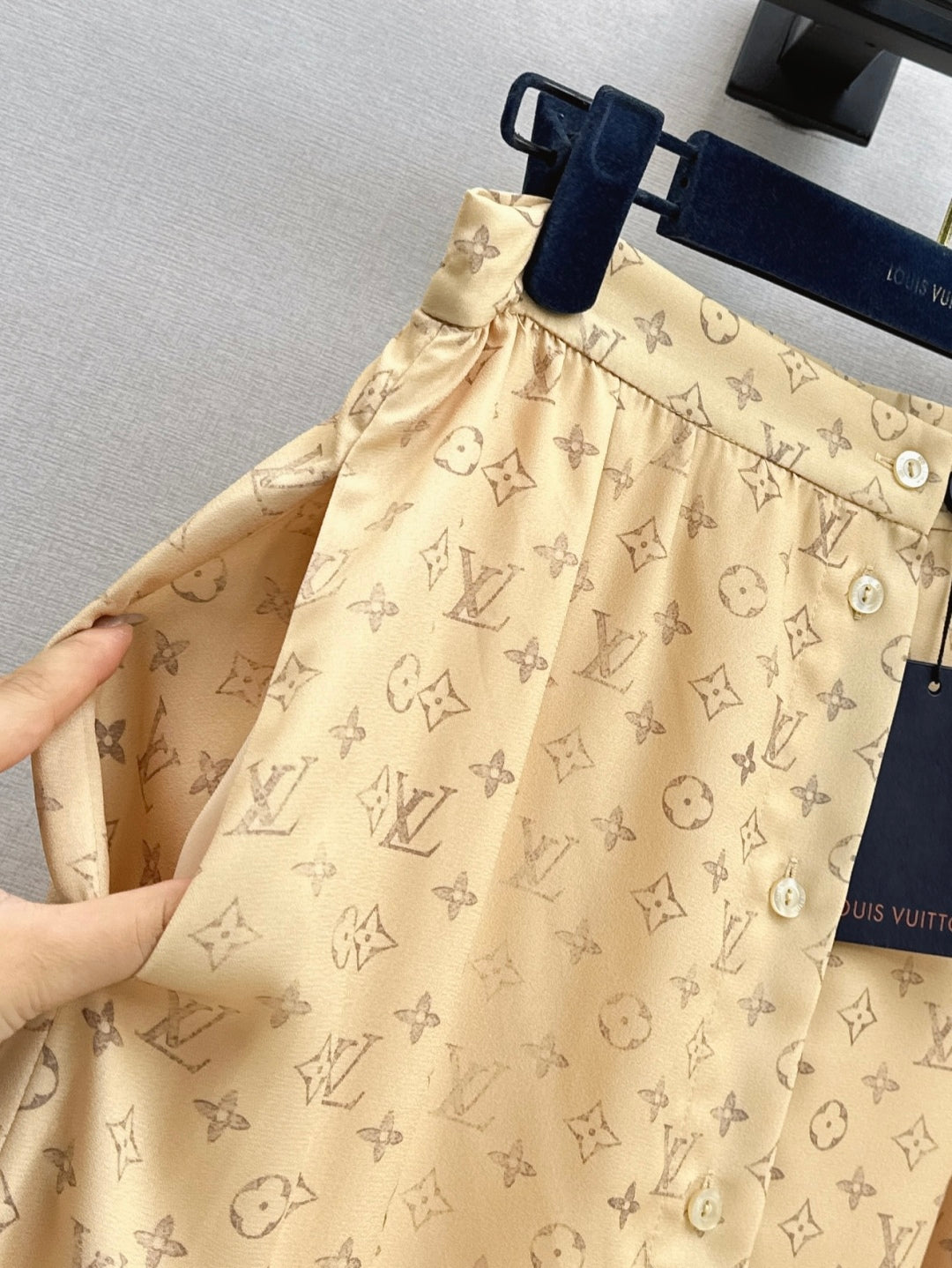 Louis 25ss monogram skirt