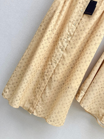 Louis 25ss monogram skirt