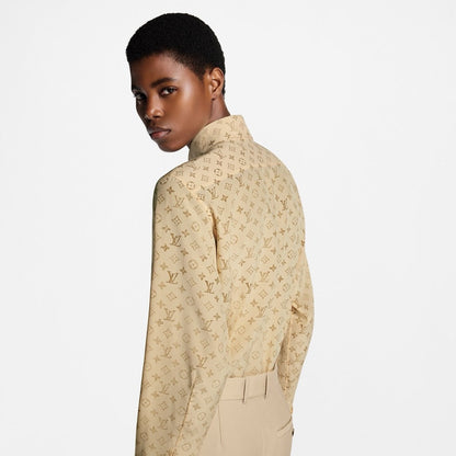 Louis 25ss monogram shirt