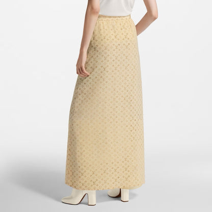Louis 25ss monogram skirt