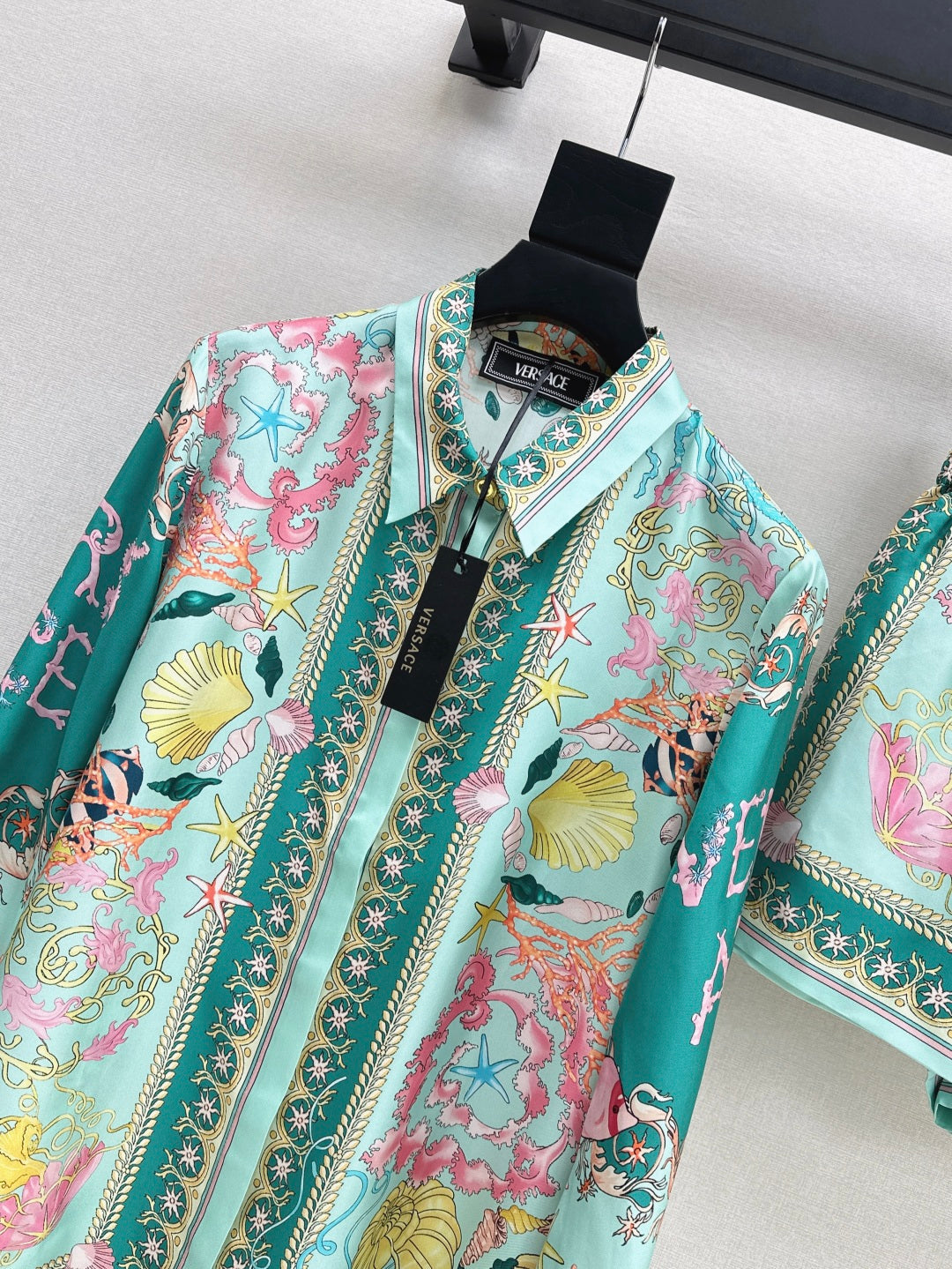 Vers 25ss silk shirt