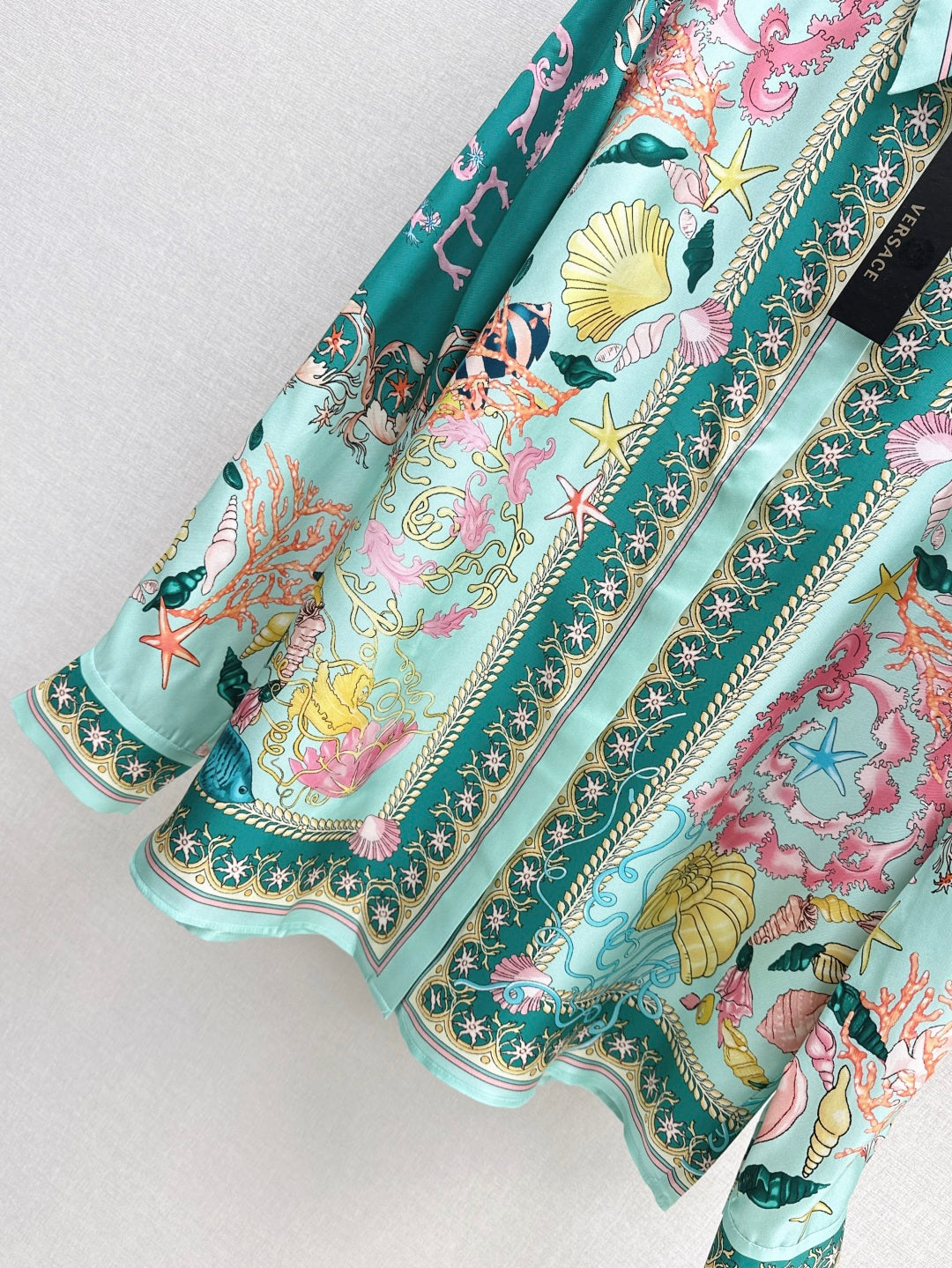 Vers 25ss silk shirt