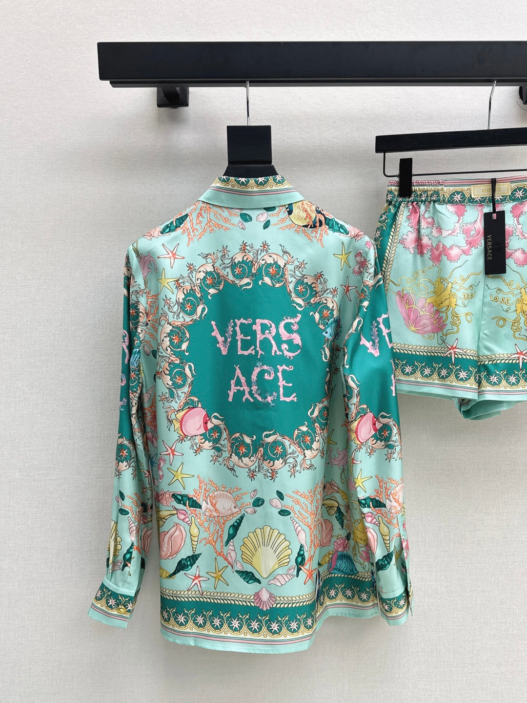 Vers 25ss silk shirt