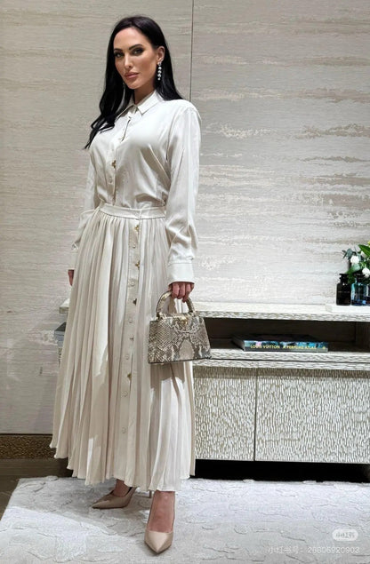 Louis 25fw pleated skirt