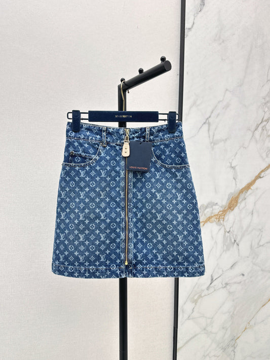 Louis 25fw jacquard skirt