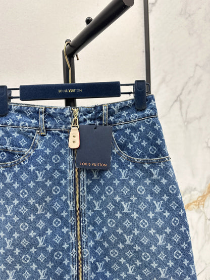Louis 25fw jacquard skirt