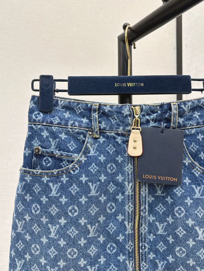 Louis 25fw jacquard skirt