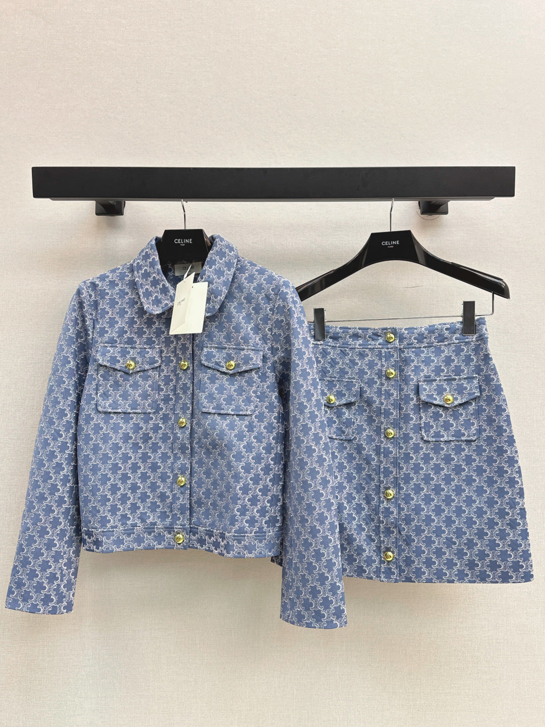 Celi 25fw denim suit
